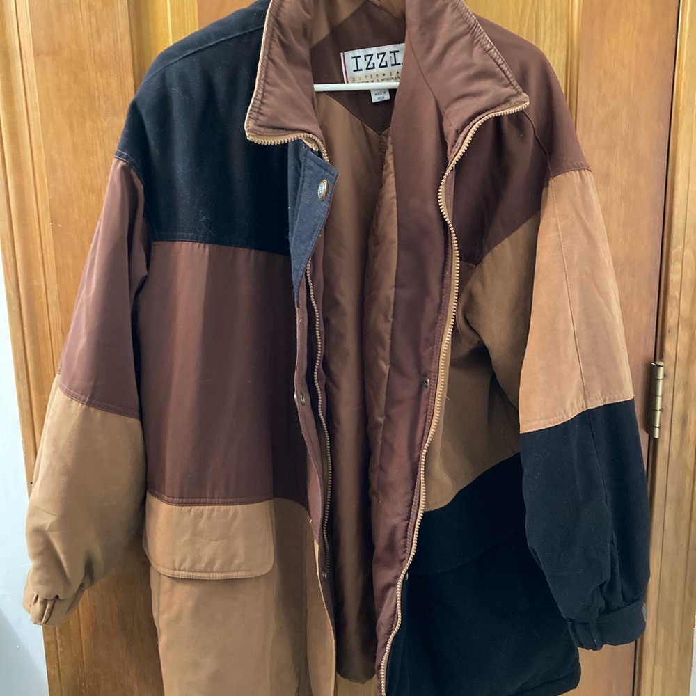 Jacket Multi Colored Medium Izzy Brand - image 6